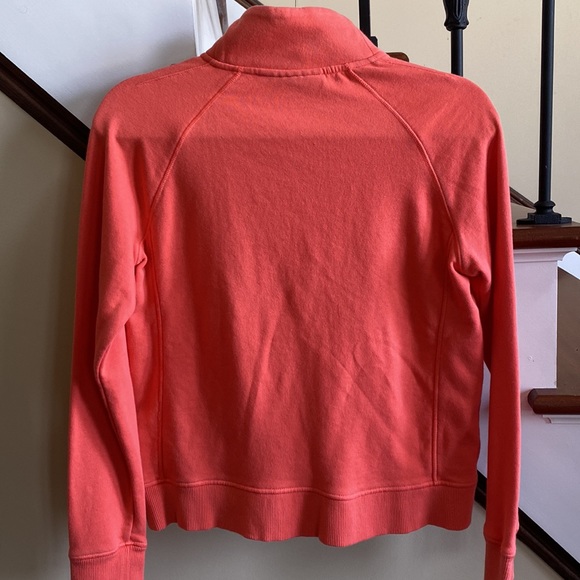 Under Armour 🔥 Coral 3/4 Zip Up Pullover Sweatshirt Sz XS - Picture 2 of 8